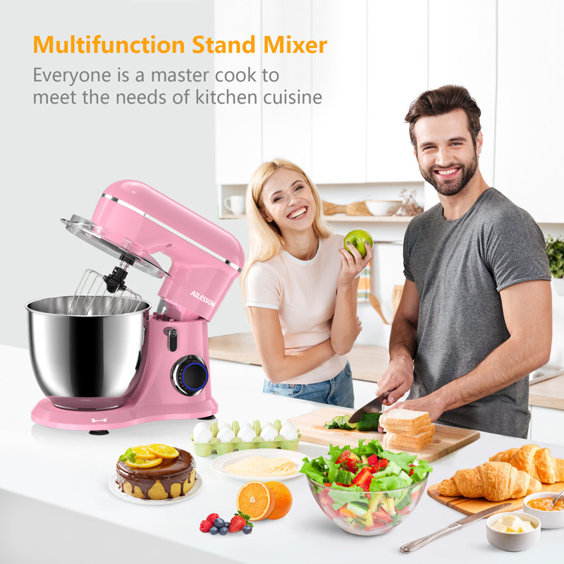 AILESSOM 3-in-1 Electric Stand Mixer, 10-speed With Pulse AILESSOM 3-in-1 Electric Stand Mixer, 10-speed With Pulse